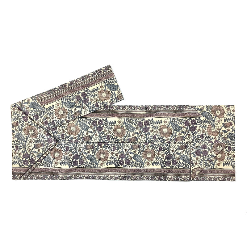 古渡更紗柄の名古屋帯 BN-046 - item